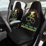 When Hell Freezes Over I'll Surf there too! - Car Seat Cover