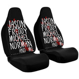 Horror Classics Jason, Michael, Freddy, Norman & Me -Car Seat Cover