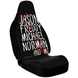 Horror Classics Jason, Michael, Freddy, Norman & Me -Car Seat Cover