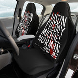 Horror Classics Jason, Michael, Freddy, Norman & Me -Car Seat Cover